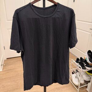 Lululemon 5 Year Basic Short Sleeve Tee Shirt Black Mens Large